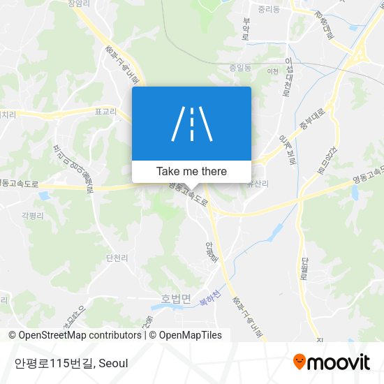 안평로115번길 map