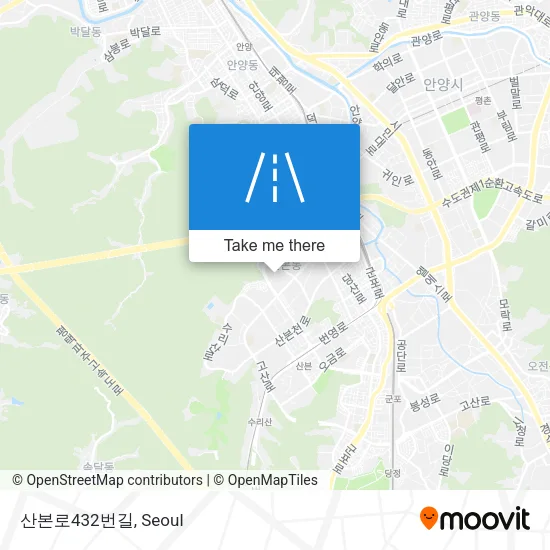 산본로432번길 map