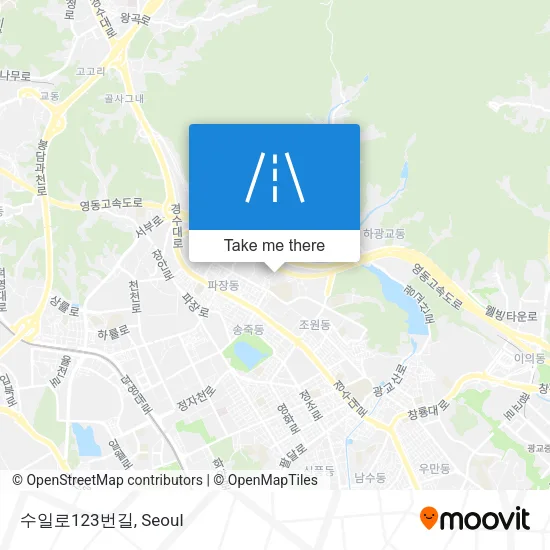 수일로123번길 map