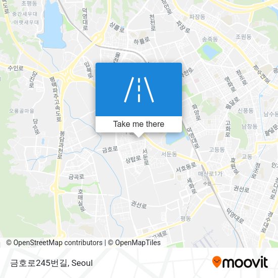 금호로245번길 map