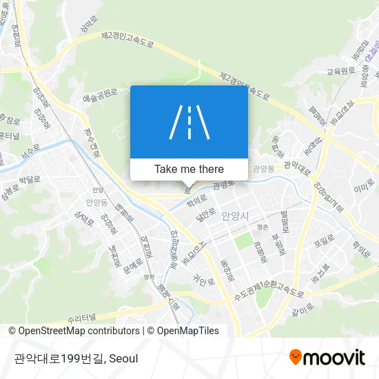 관악대로199번길 map