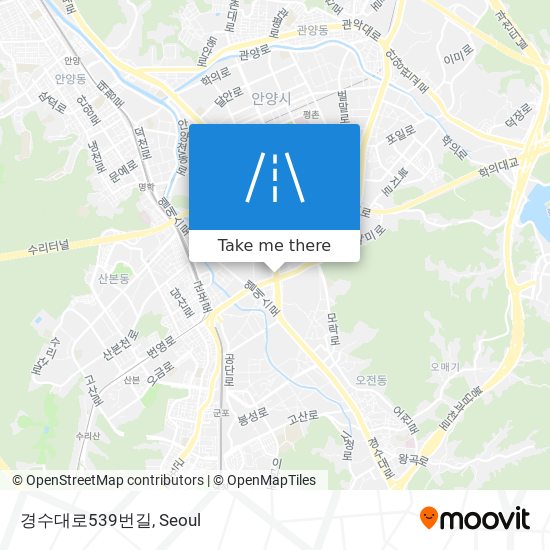 경수대로539번길 map