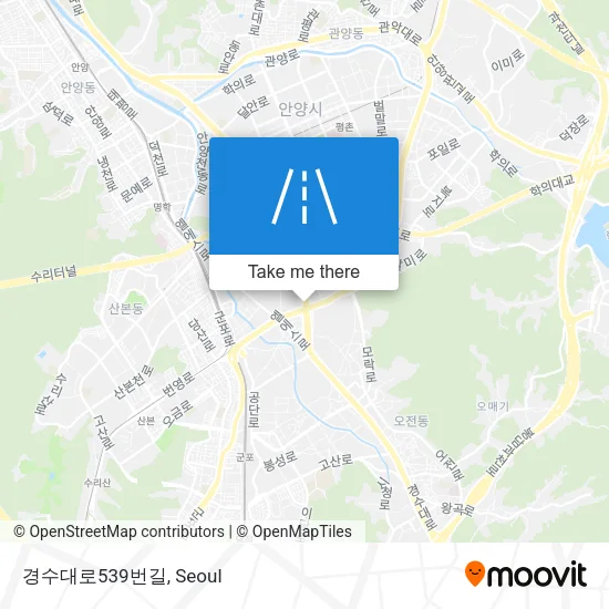 경수대로539번길 map