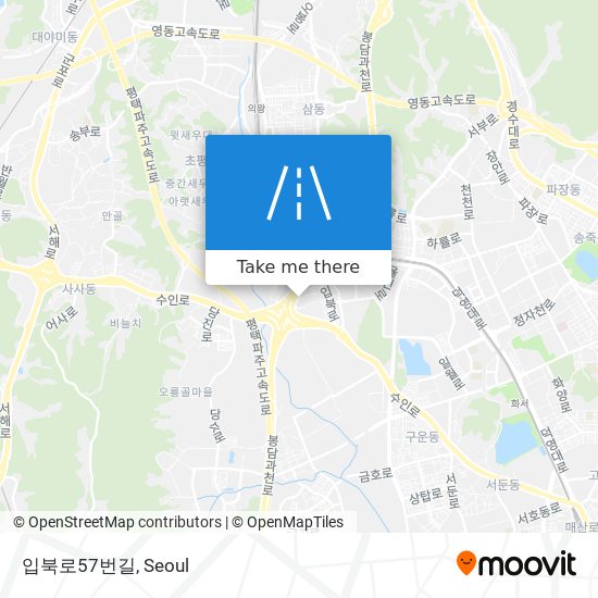 입북로57번길 map