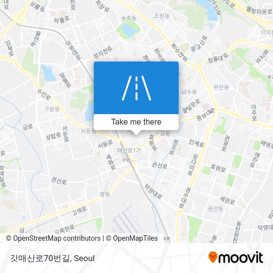 갓매산로70번길 map