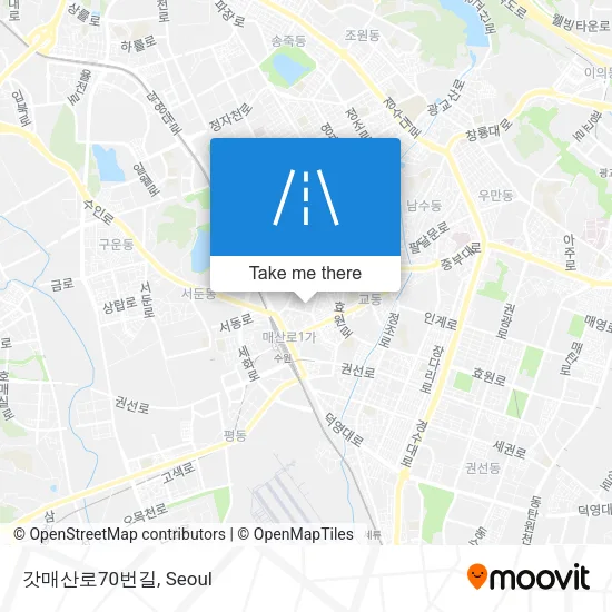 갓매산로70번길 map