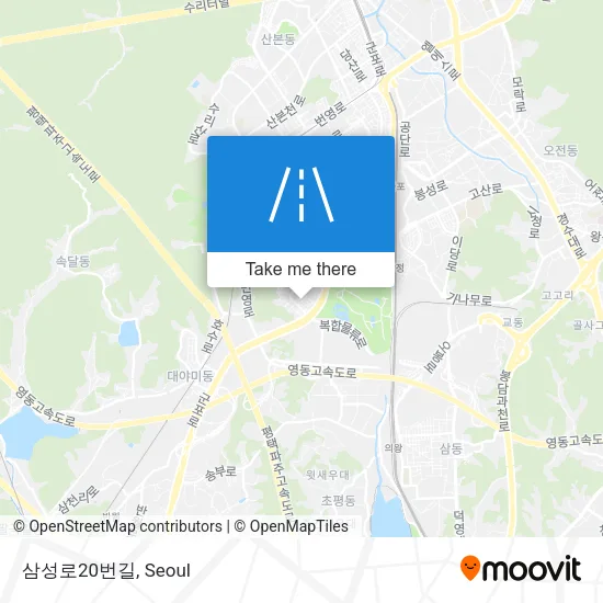 삼성로20번길 map