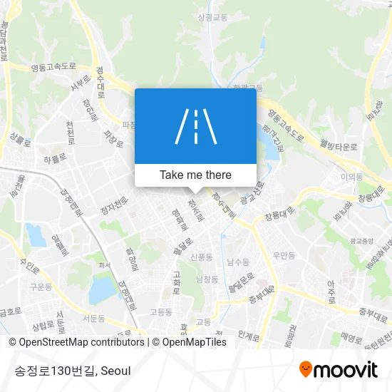 송정로130번길 map