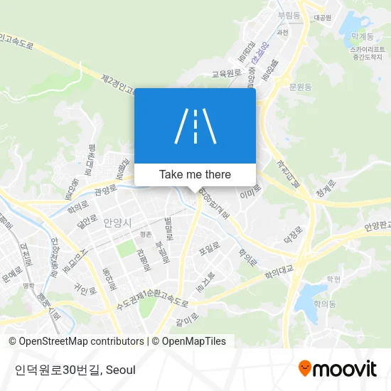 인덕원로30번길 map