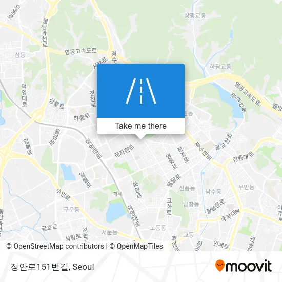 장안로151번길 map