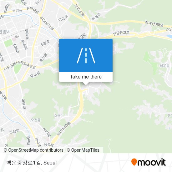 백운중앙로1길 map