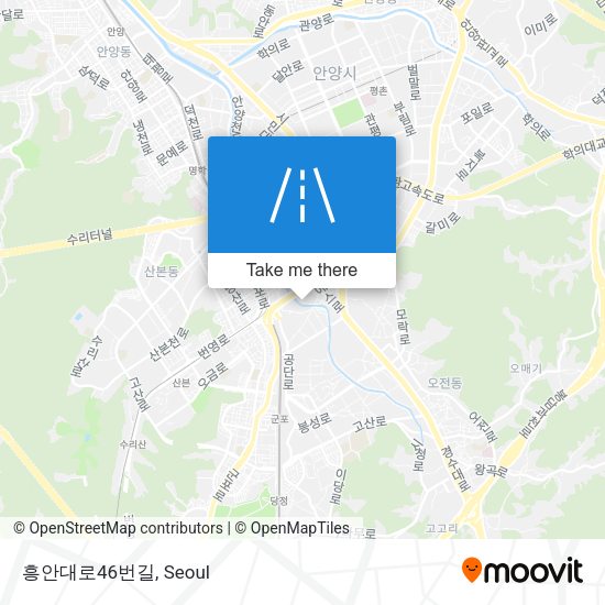 흥안대로46번길 map