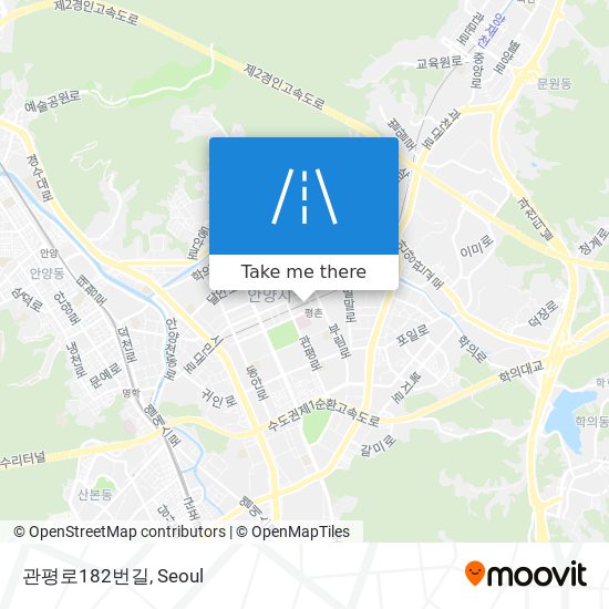 관평로182번길 map