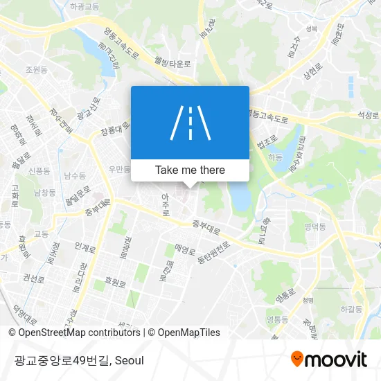 광교중앙로49번길 map