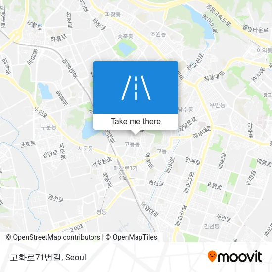 고화로71번길 map