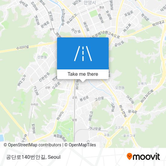 공단로140번안길 map