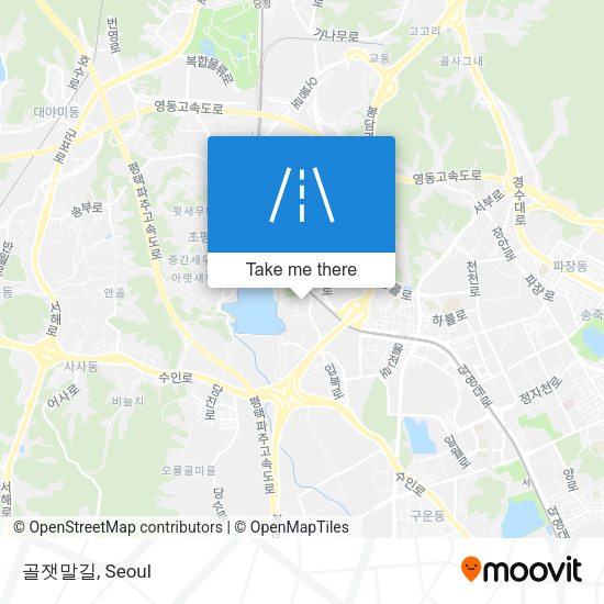 골잿말길 map