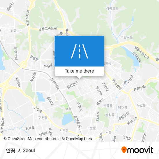연꽃교 map