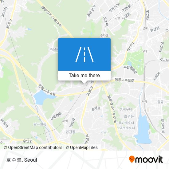 호수로 map