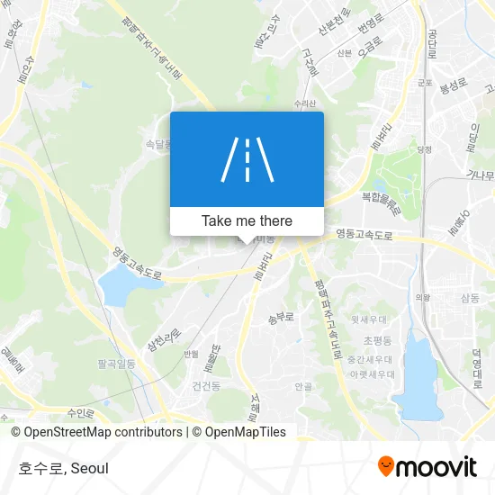호수로 map