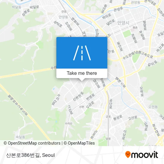 산본로386번길 map