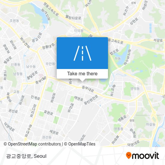 광교중앙로 map