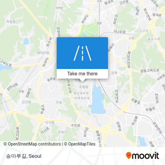 송마루길 map
