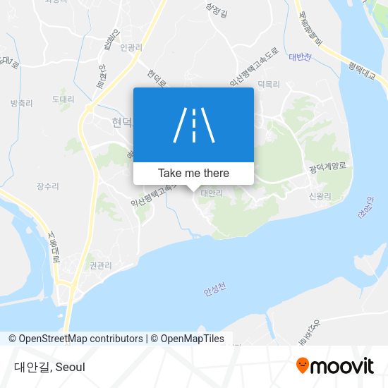 대안길 map