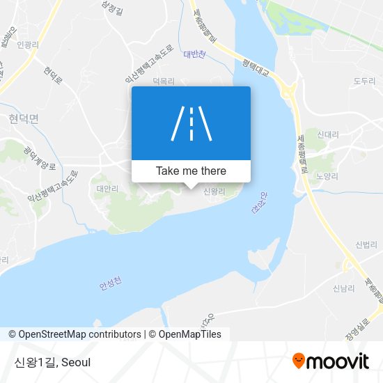신왕1길 map