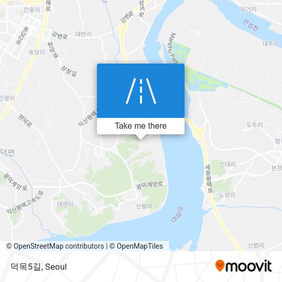 덕목5길 map