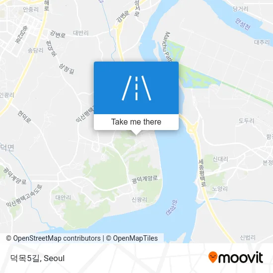 덕목5길 map