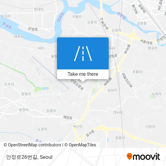 안정로26번길 map
