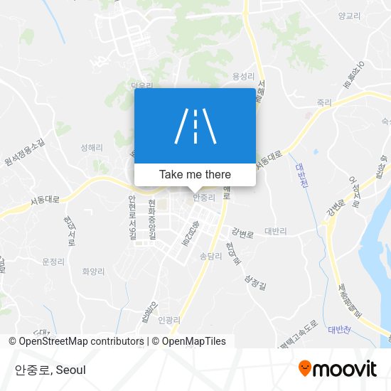 안중로 map