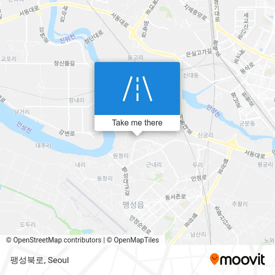 팽성북로 map
