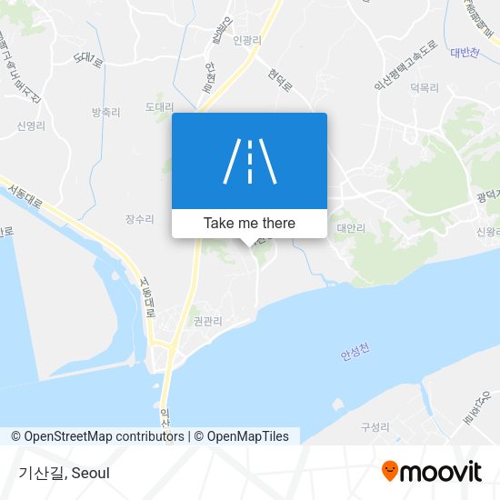기산길 map