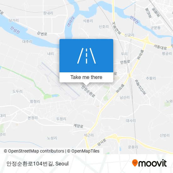 안정순환로104번길 map