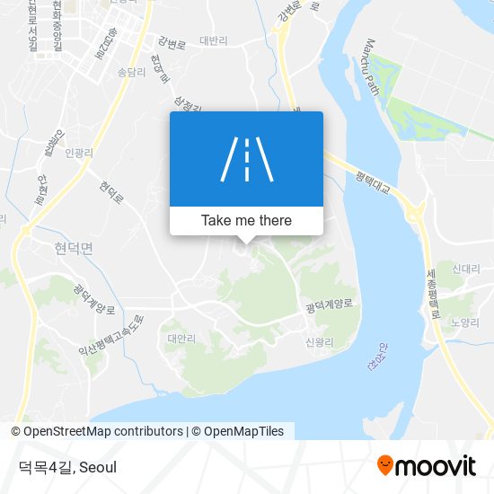 덕목4길 map