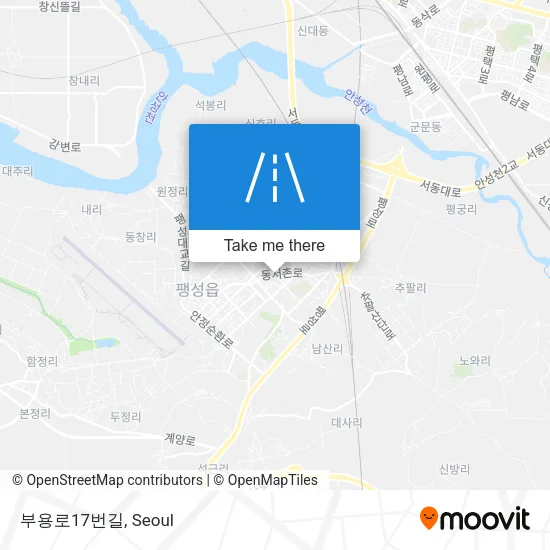 부용로17번길 map