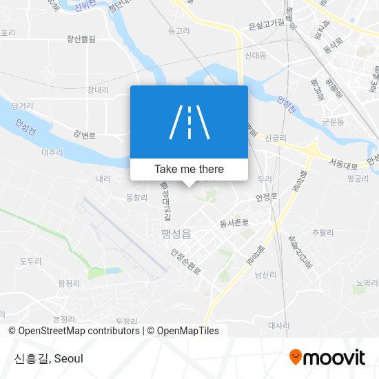 신흥길 map