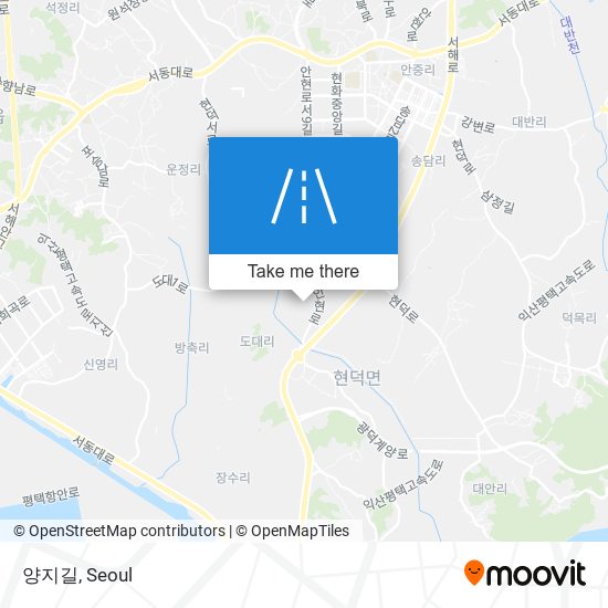 양지길 map