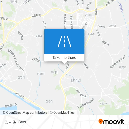 양지길 map