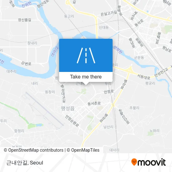 근내안길 map