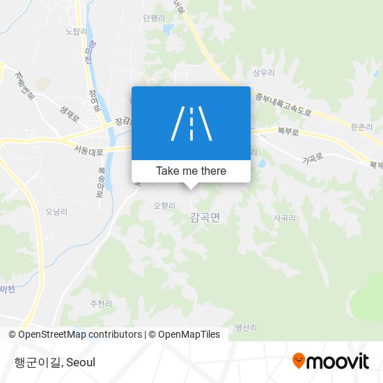 행군이길 map