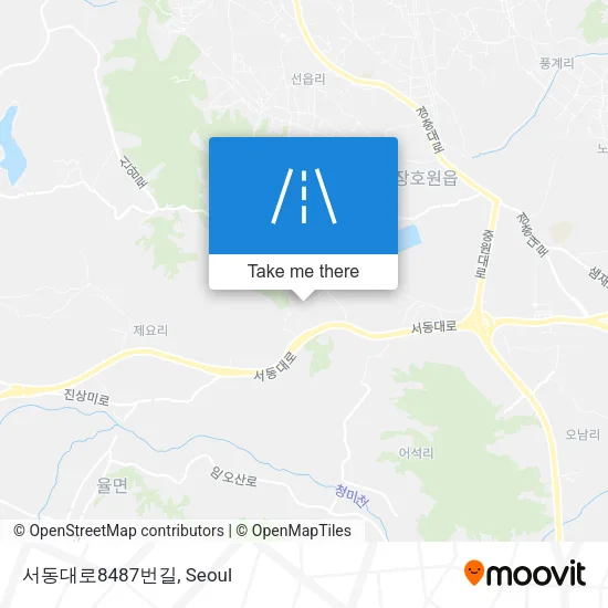 서동대로8487번길 map