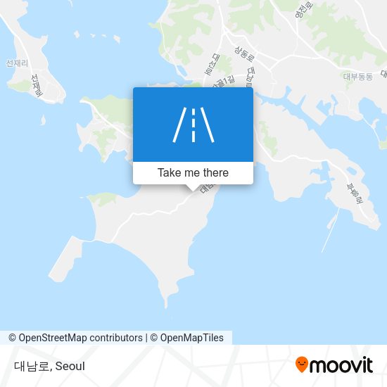대남로 map