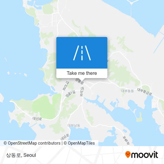 상동로 map