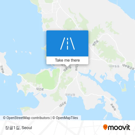 장골1길 map