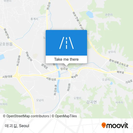 매괴길 map