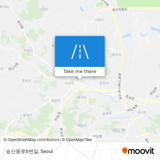 송산동로6번길 map