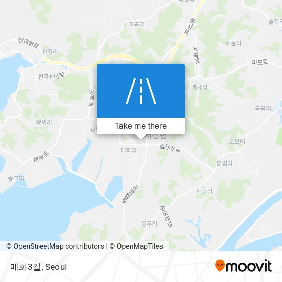 매화3길 map
